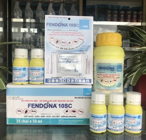 thuốc diệt muỗi Fendona 10SC dùng trong gia dụng và y tế