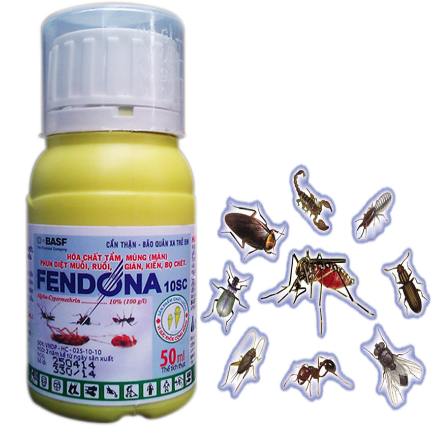 FENDONA10SC diệt côn trùng gia đình 