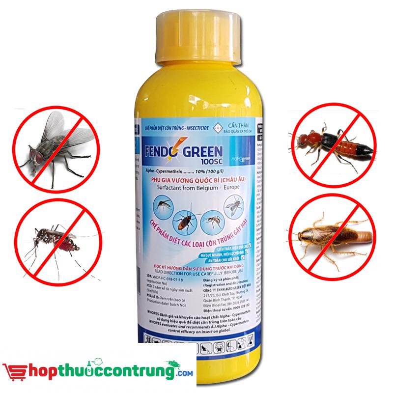 Thuốc diệt côn trùng hữu hiệu Fendo Green 100SC