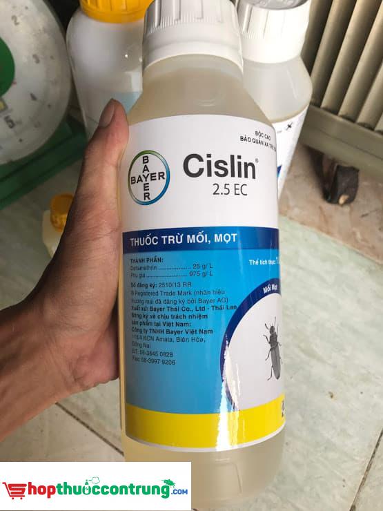 Cislin 2.5EC thuốc phòng chống mối mọt cho gỗ tốt nhất hiện nay