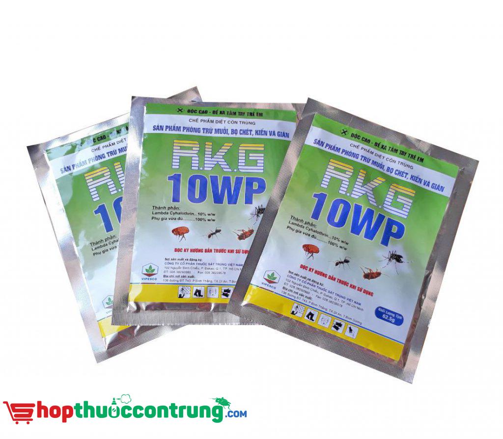 RKG 10WWP- thuốc diệt côn trùng dạng bột