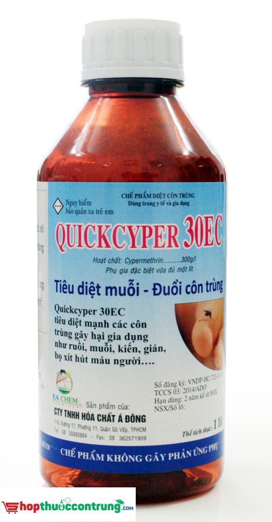 Thuốc diệt muỗi Quickcyper 30EC