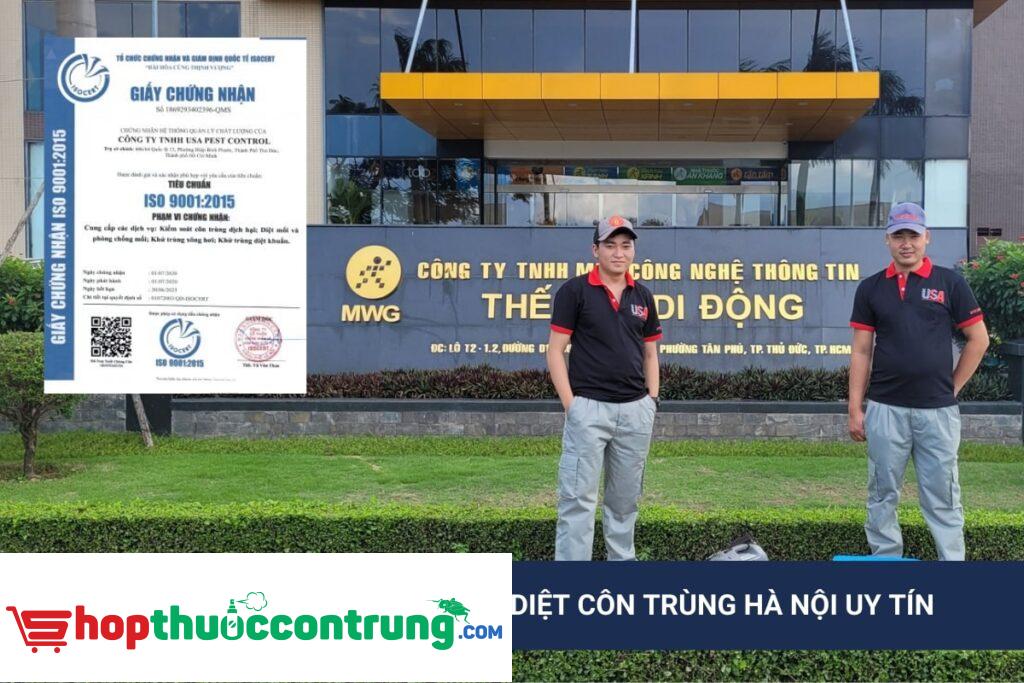 Top 7 công ty diệt côn trùng lớn, uy tín tại Hà Nội
