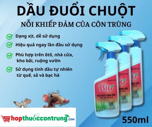 Nỗi khiếp đảm của chuột và côn trùng